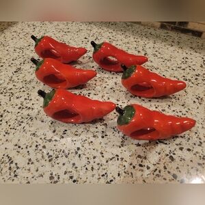 Chili Pepper Napkin Rings